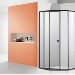 Cabin 1 Cánh Mở Trượt Góc, 135 Độ - LUX-C08