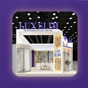 Hình ảnh mô phỏng gian hàng Luxslim tại Vietbuild